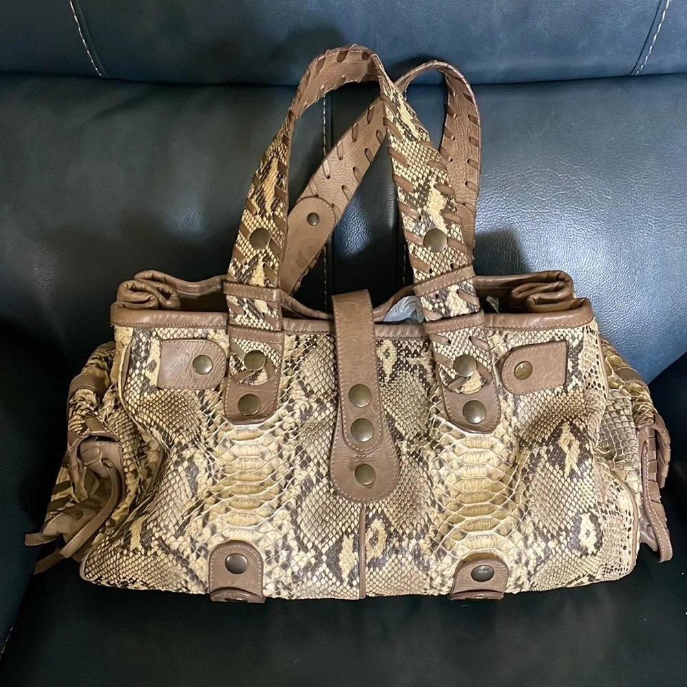 Chloé Bag|Used Python Silverado|Authentication forms included - Picture 2 of 5